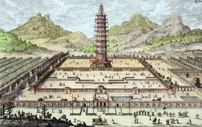The Porcelain Tower of Nanking, Plate 12 from 